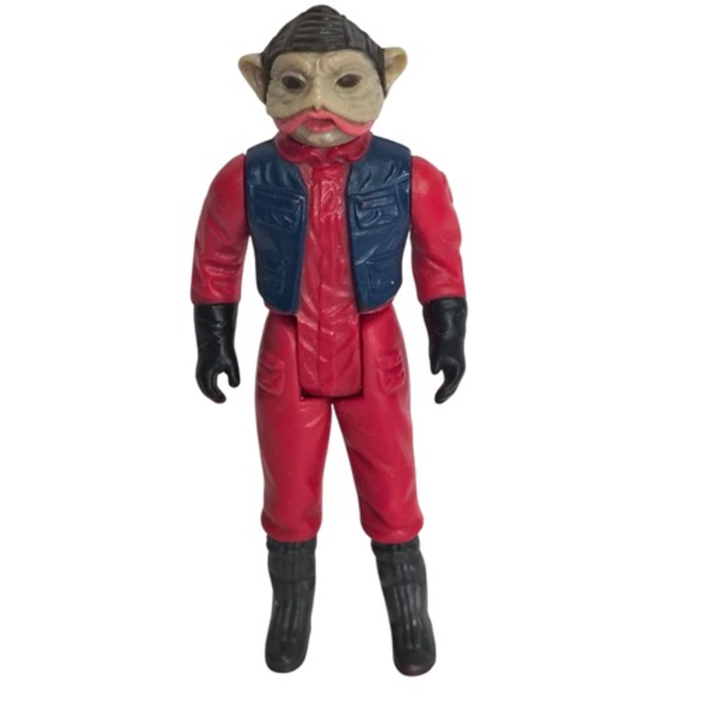 1983 Kenner Star Wars Nien Nunb ROTJ Rebel Pilot Figure Hong Kong